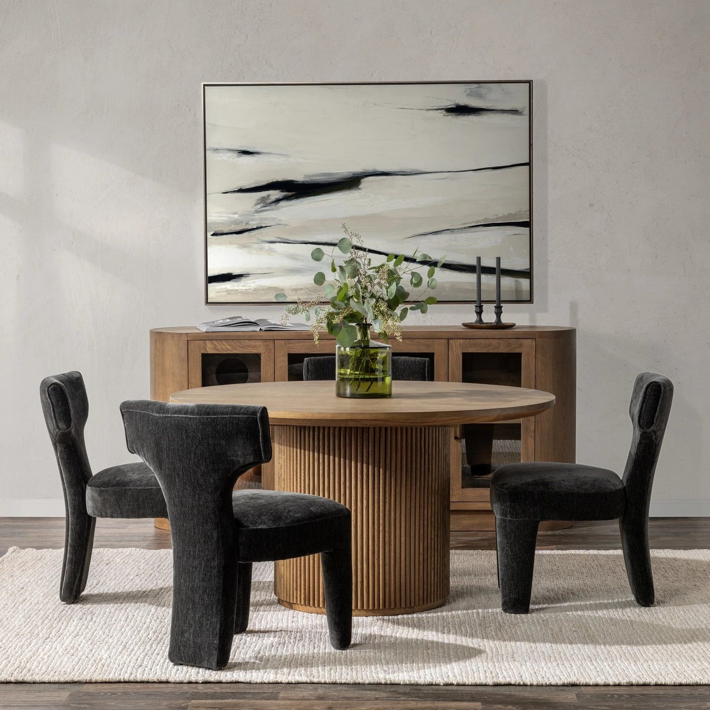 Vander 55" Round Dining Table