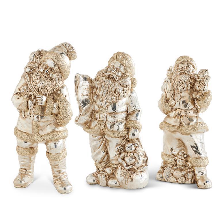 Antique Silver Santa (Various Styles)