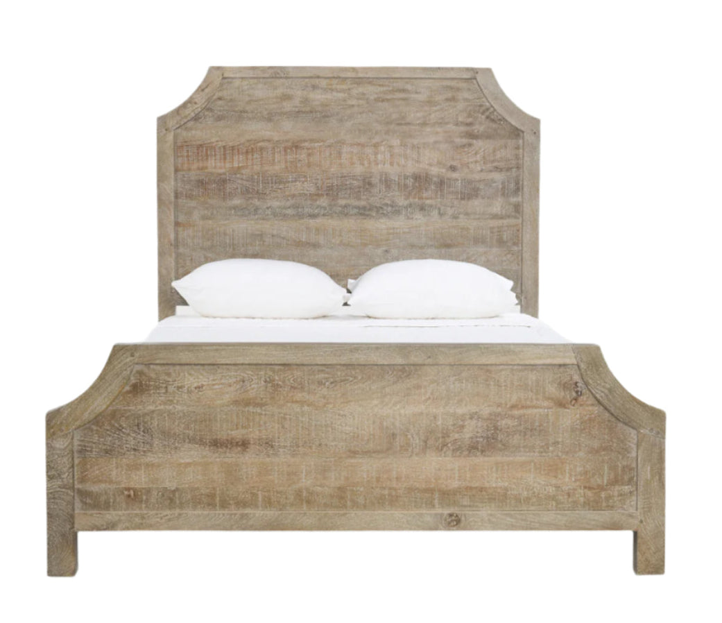 Francesca Queen Bed, Vintage Taupe