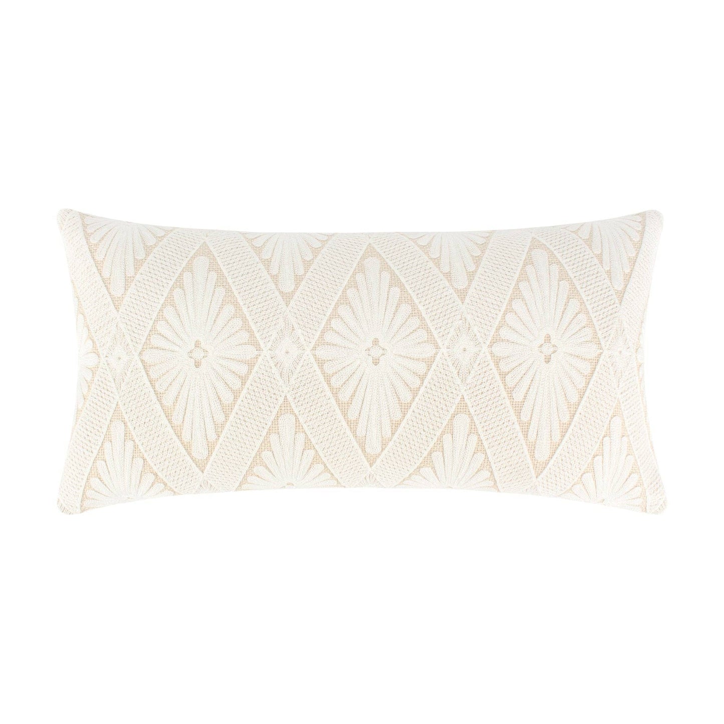 Lorrance Diamond Embroidered Pillow
