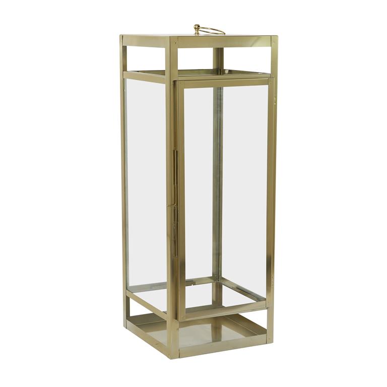 Gold Stainless Steel Lantern (Various Sizes)