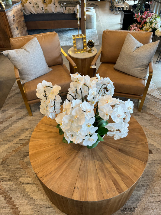 Ellen Round Elm Coffee Table