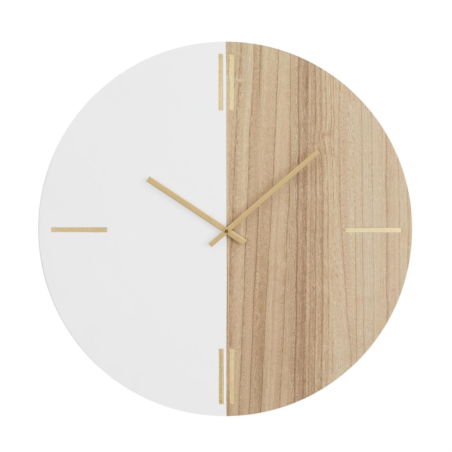 The Midline Marble Wood Clock