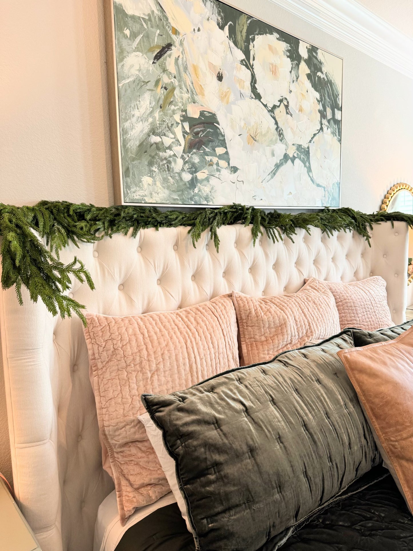 72" REAL TOUCH Noble Fir Garland