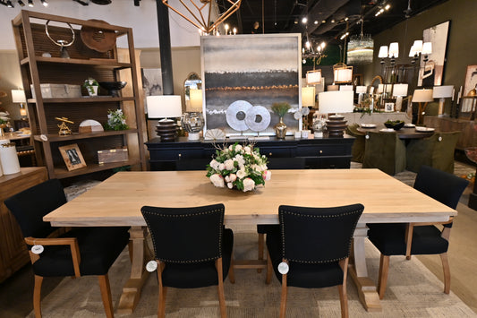 Callen Solid Mango Wood Dining Table