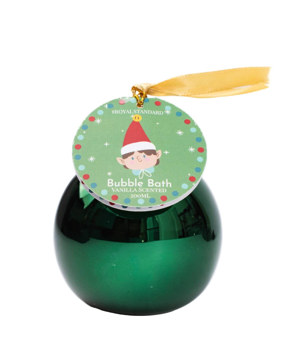 Jingle Elf Bubble Bath Ornament