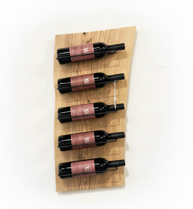 Handmade Olive Wine Rack