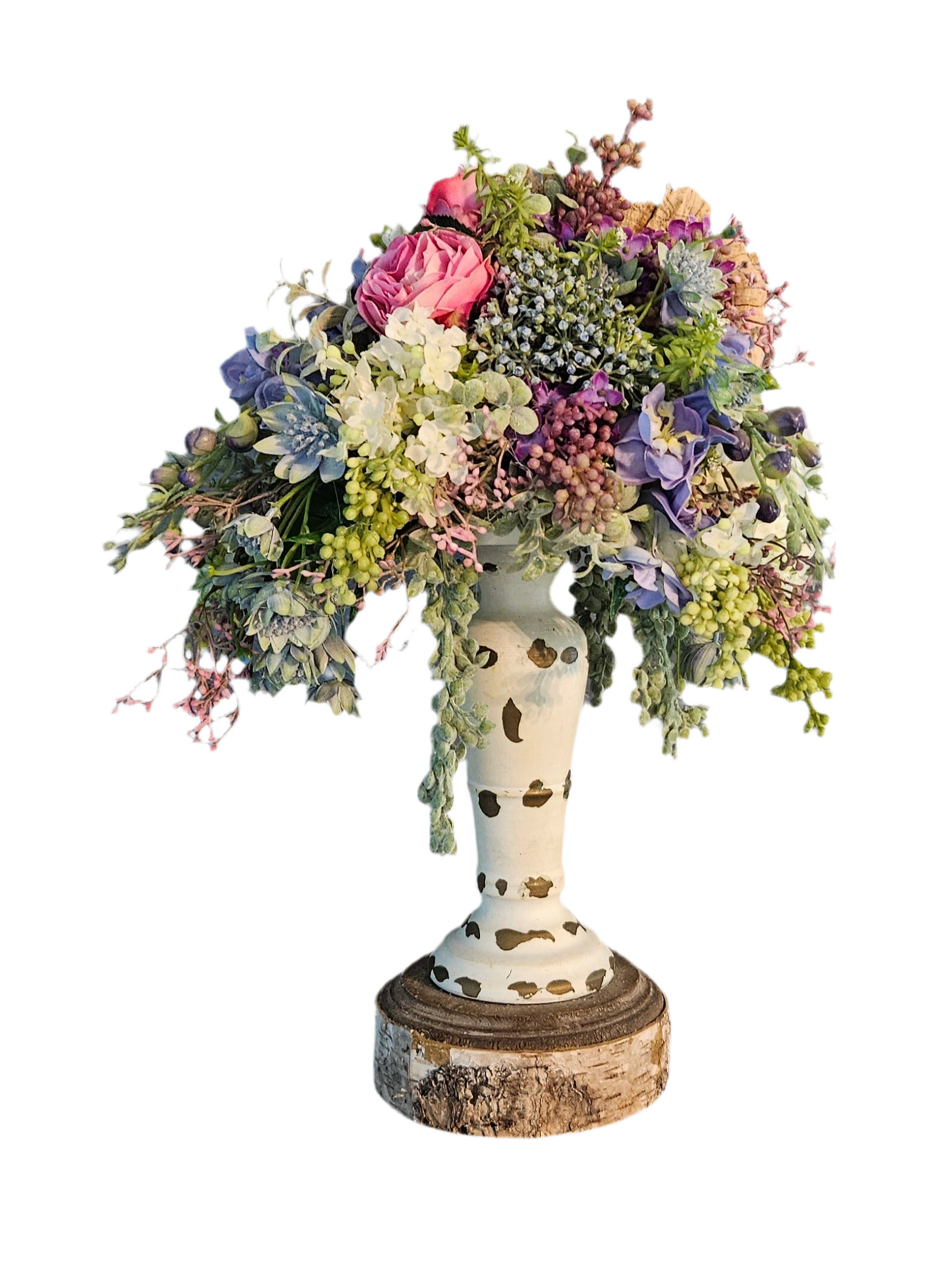 Sweeping Floral Topper