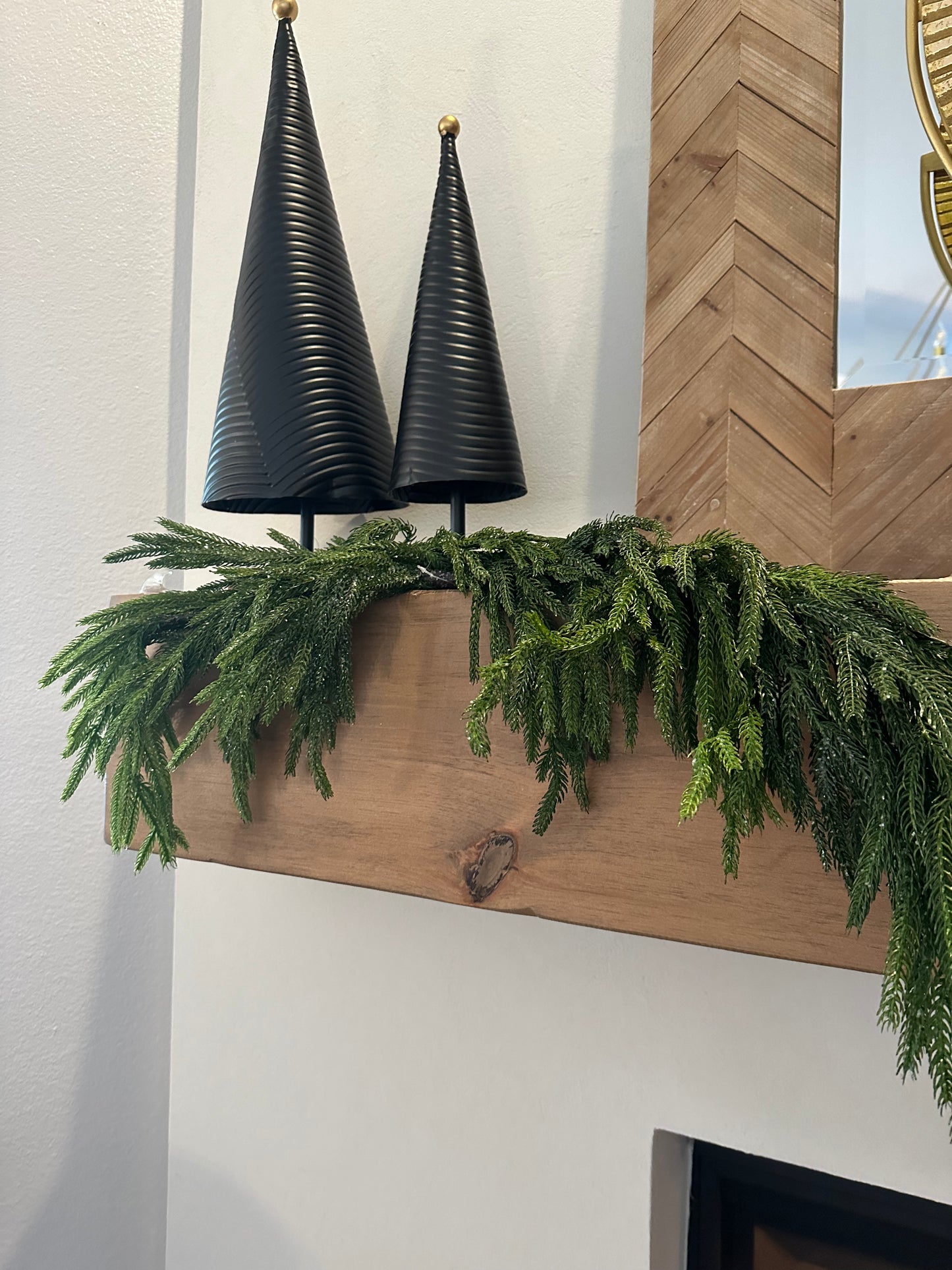 72" REAL TOUCH Noble Fir Garland
