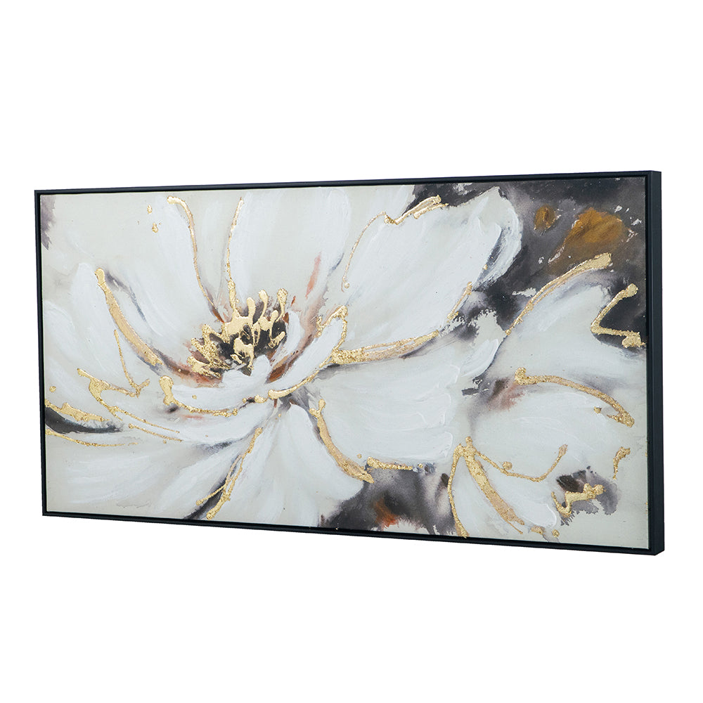 Magnolia w/ Gold Wall Art
