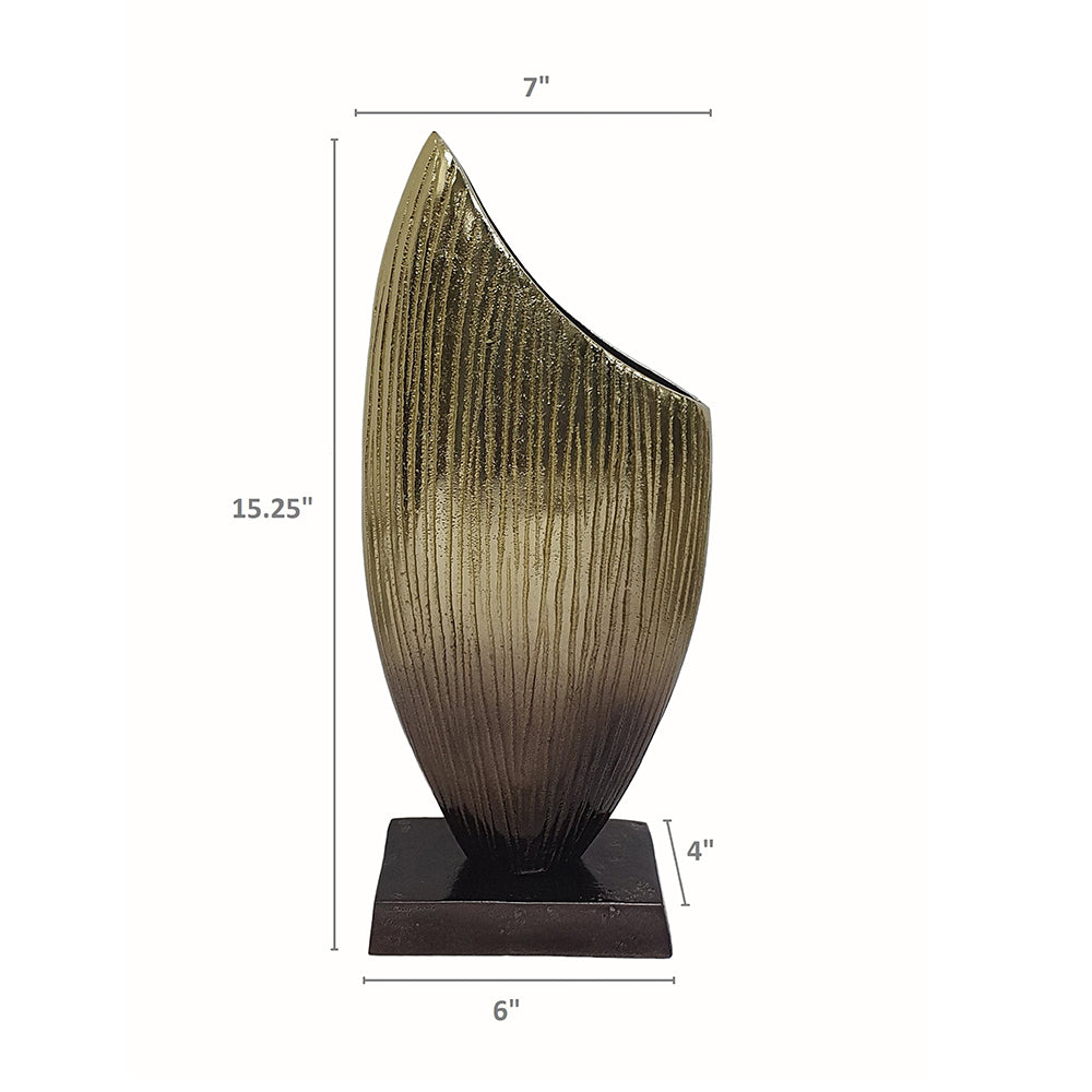Sway Metal Vase