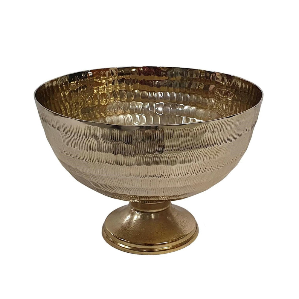 Decorative Gold Pedestal Bowl