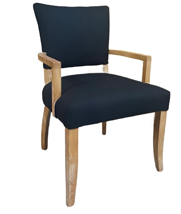 Isabel Black Arm Chair