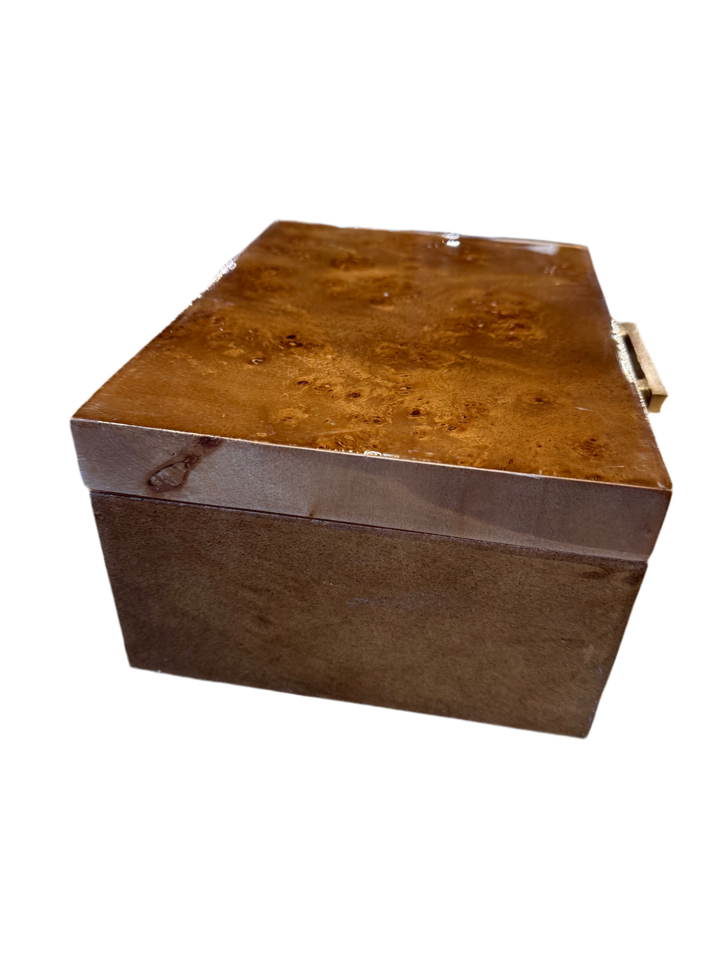 Burl Wood Decorative Box