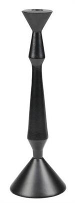 Matte Black Candleholder