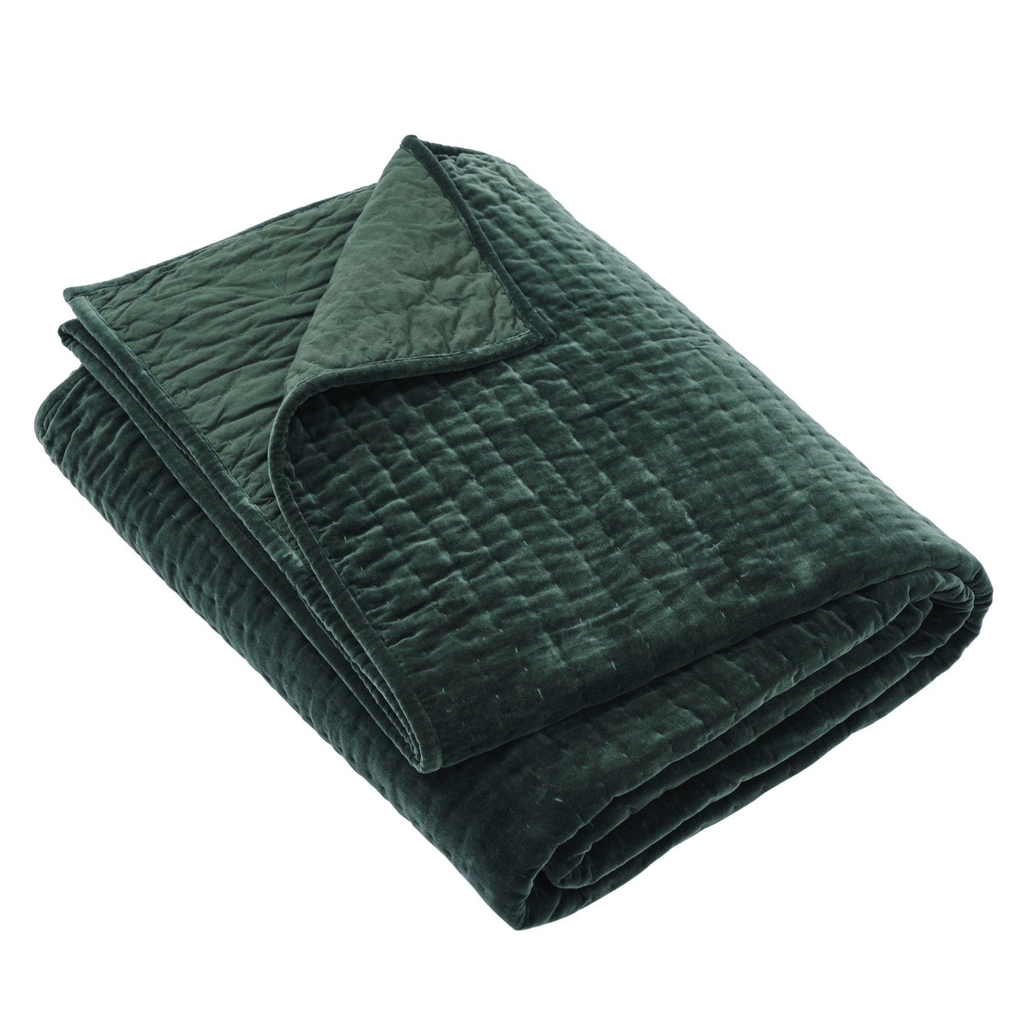 Ethan Velvet Kale Quilt, King