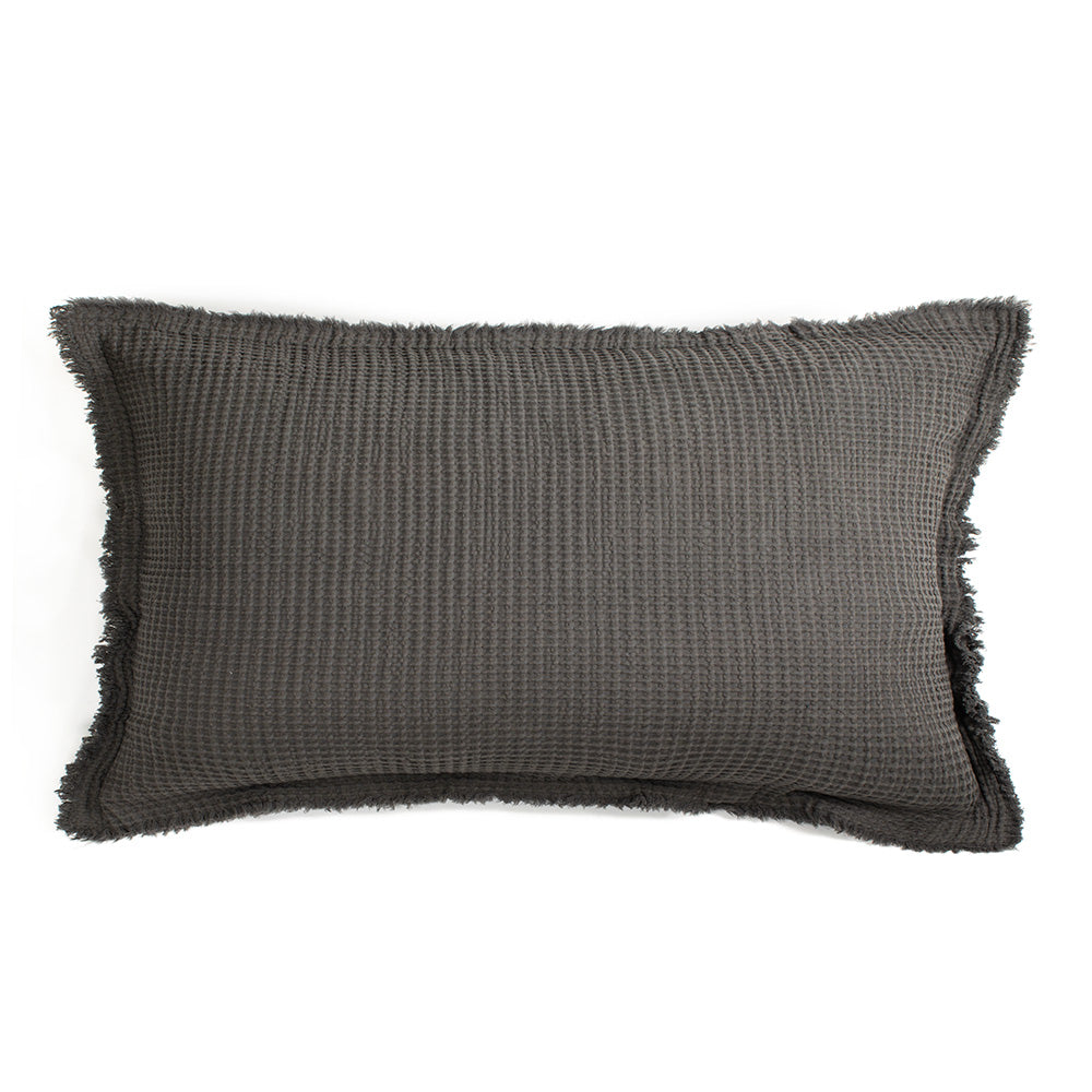 Tipton Matelasse Charcoal Sham, King