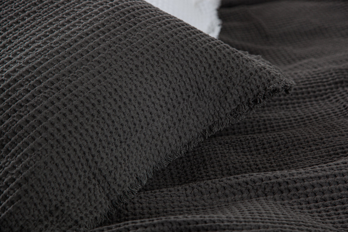 Tipton Matelasse Charcoal Coverlet, King