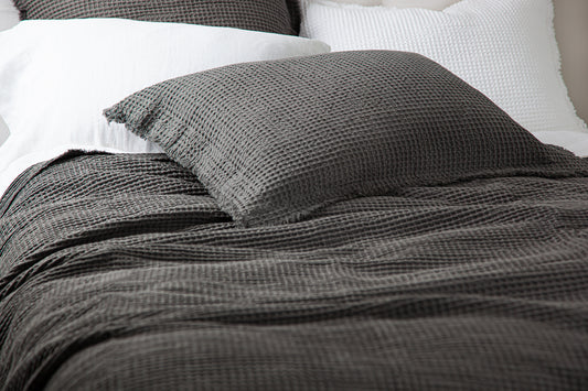 Tipton Matelasse Charcoal Coverlet, King