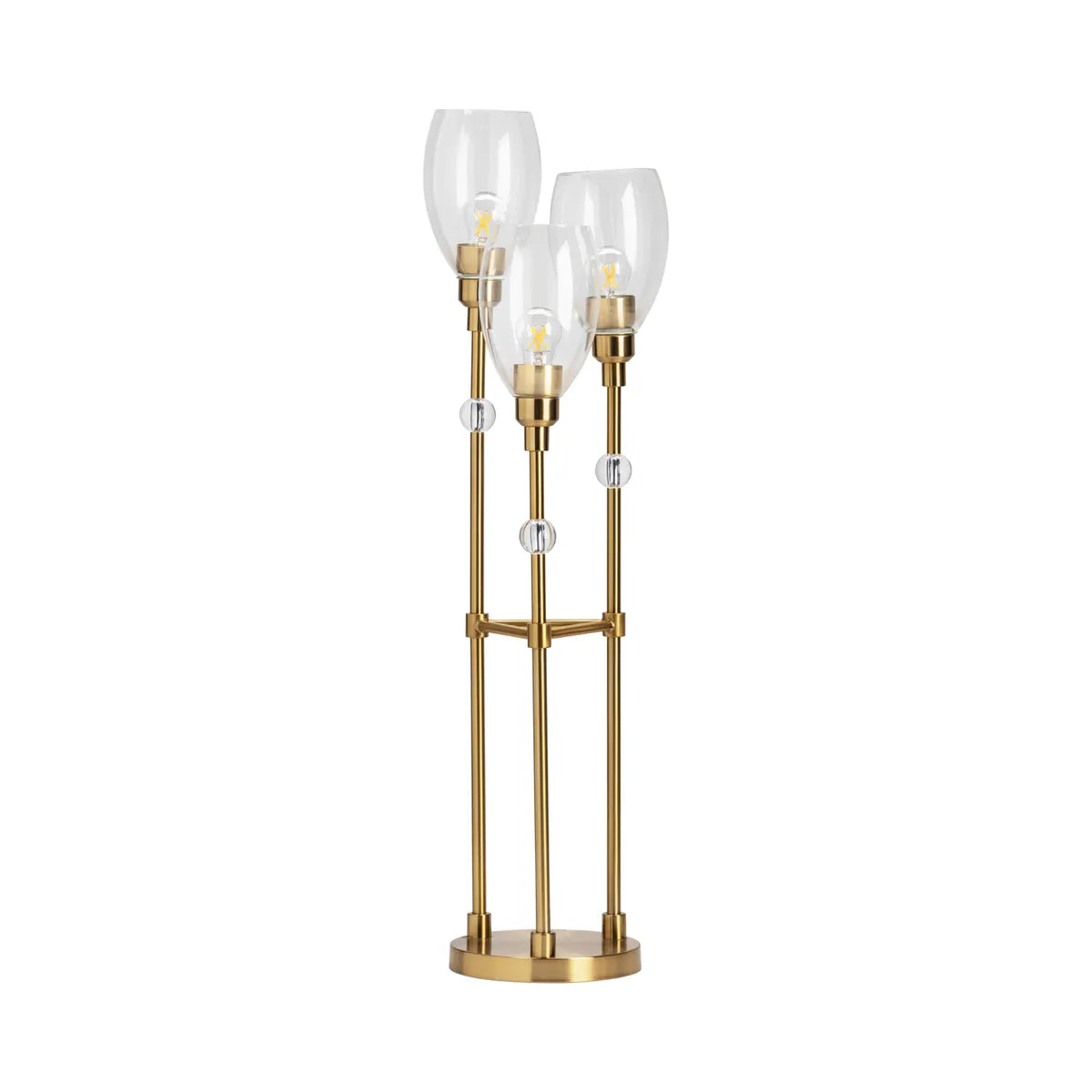 Whitlock Triple Light Table Lamp