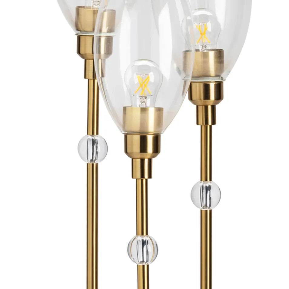 Whitlock Triple Light Table Lamp