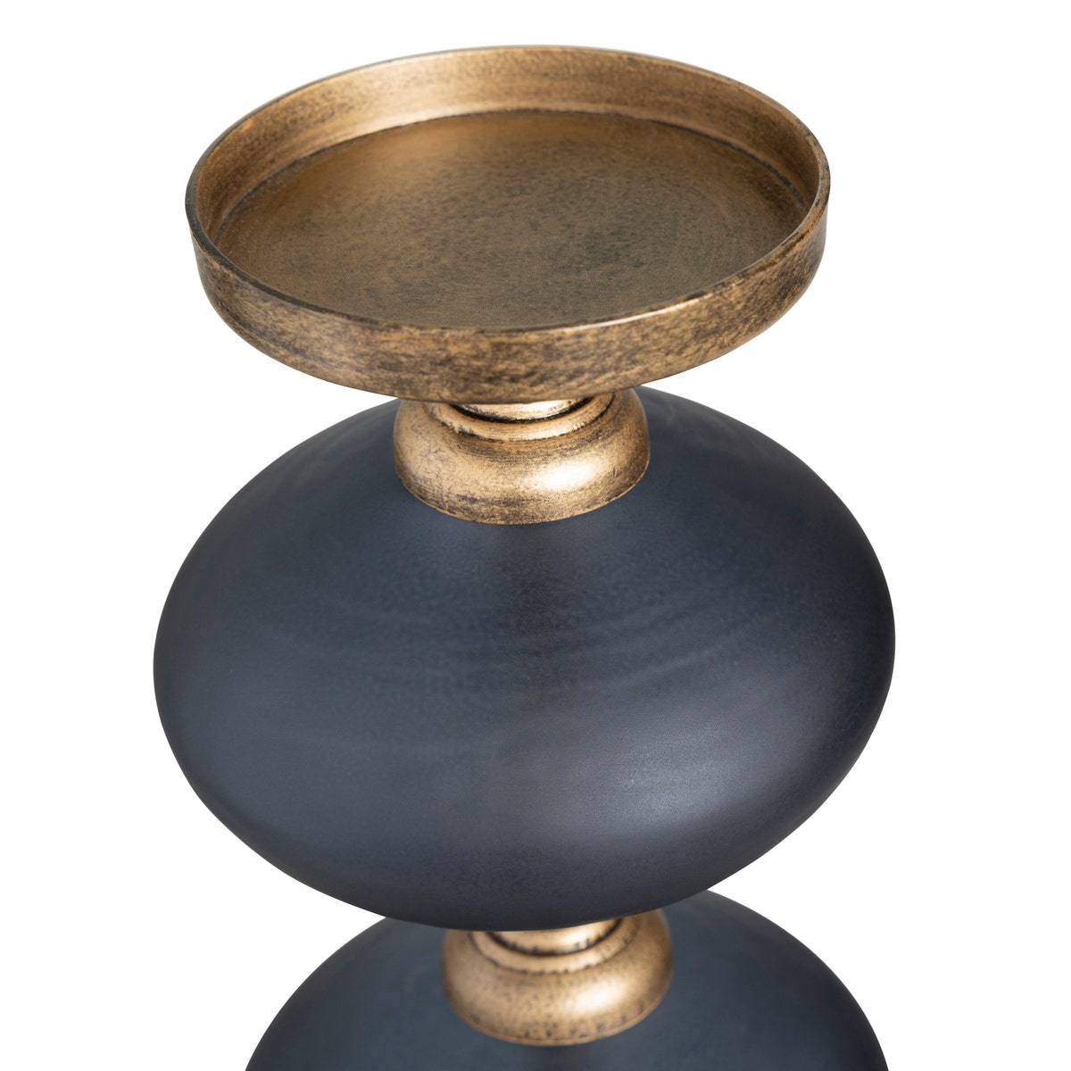 Blue Pillar Candleholder (Various Sizes)
