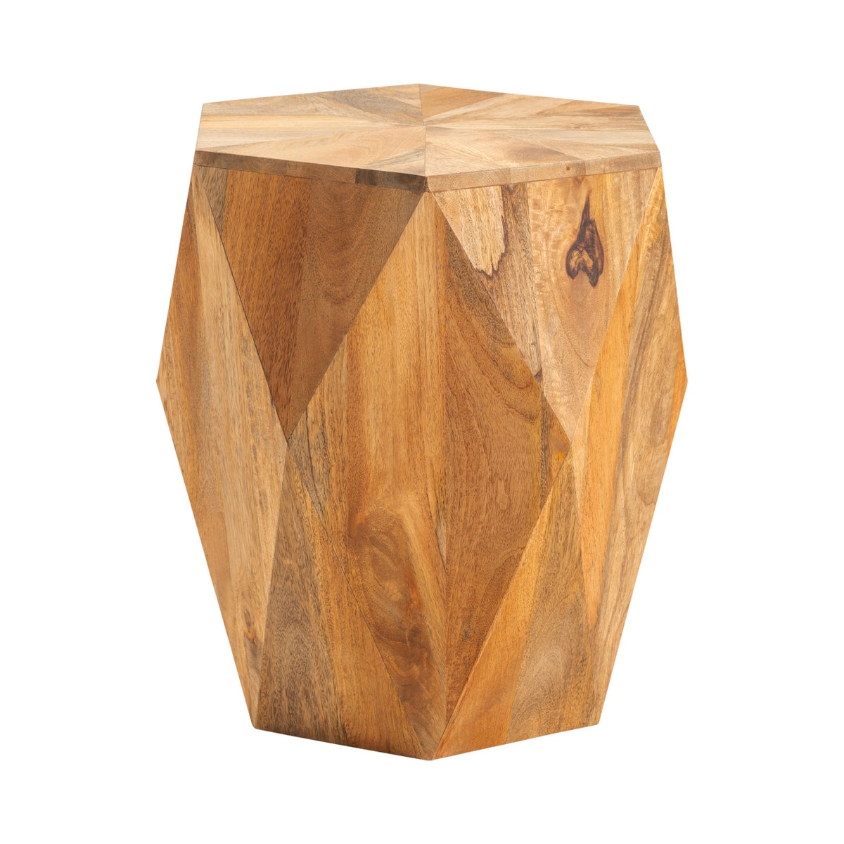 Hexagon End Table