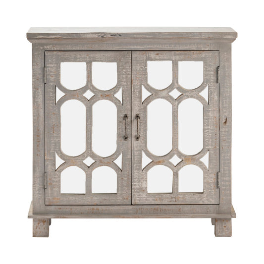 Castleberry 2 Door Mirrored Cabinet