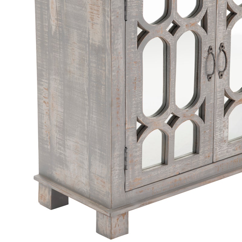 Castleberry 2 Door Mirrored Cabinet