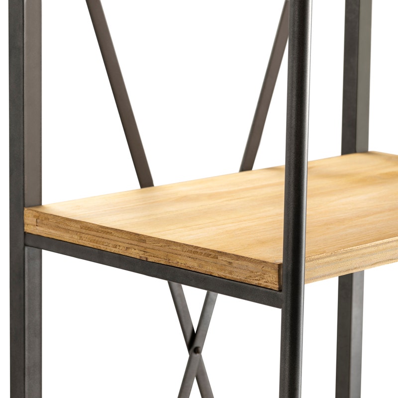 La Salle Metal & Wood Etagere