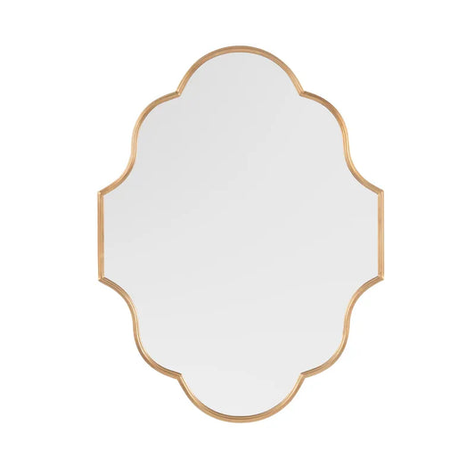 Vander Gold Metal Wall Mirror