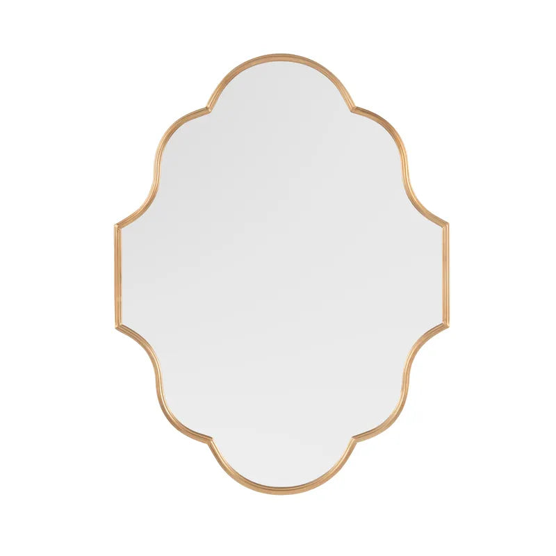 Vander Gold Metal Wall Mirror