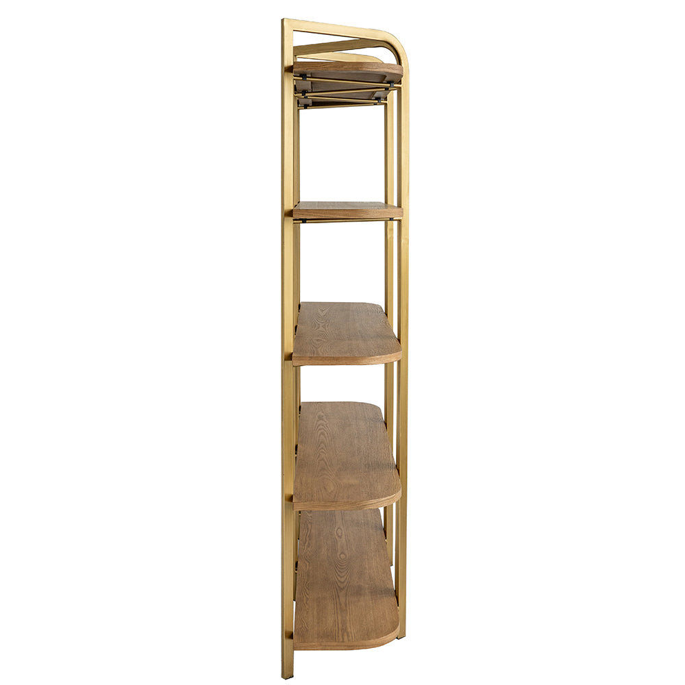 Scalloped Wood Shelf