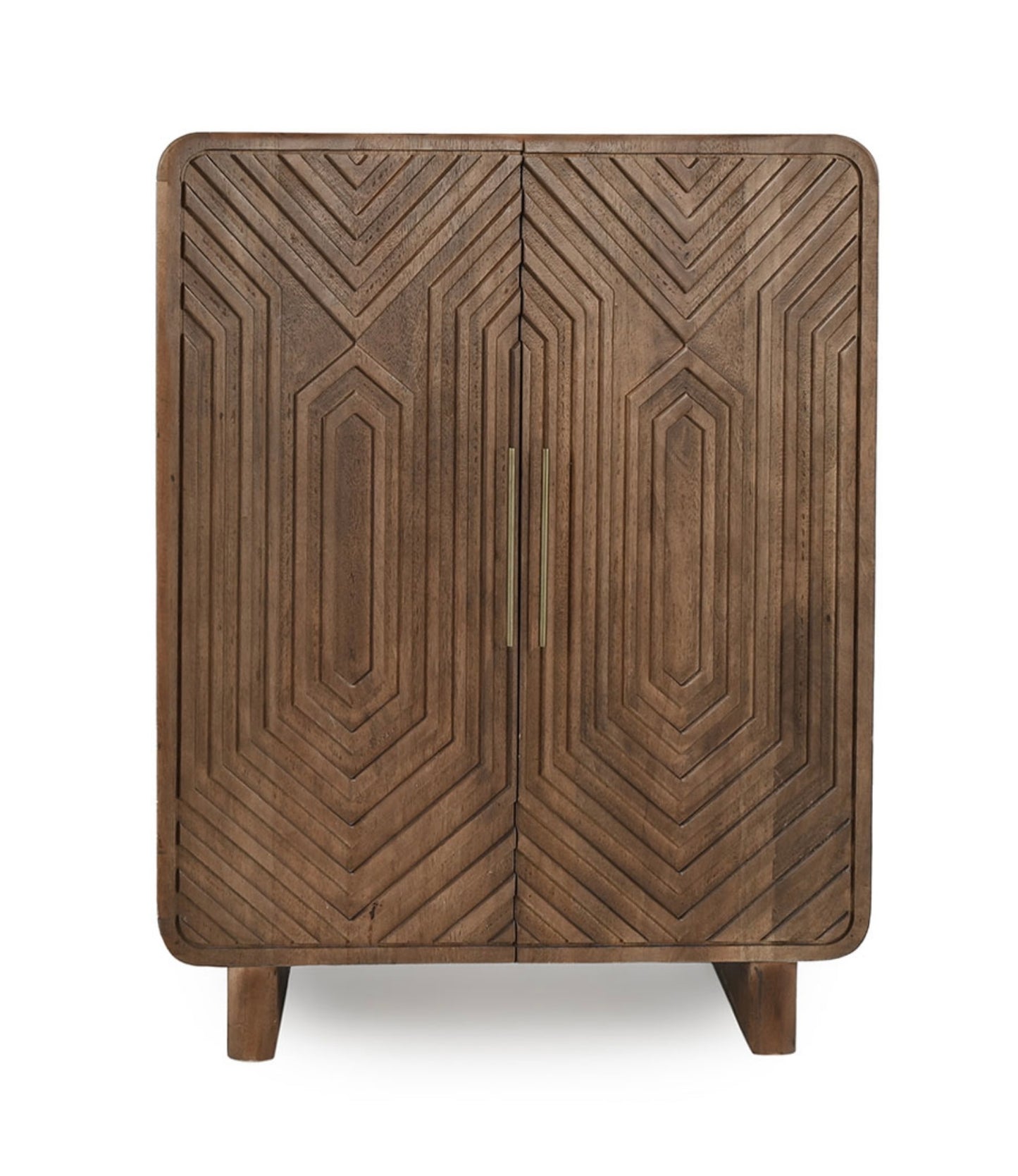 Holmes Bar Cabinet, Light Brown