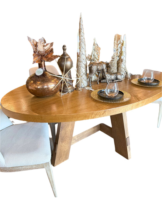 Santa Barbara 80" Oval Dining Table