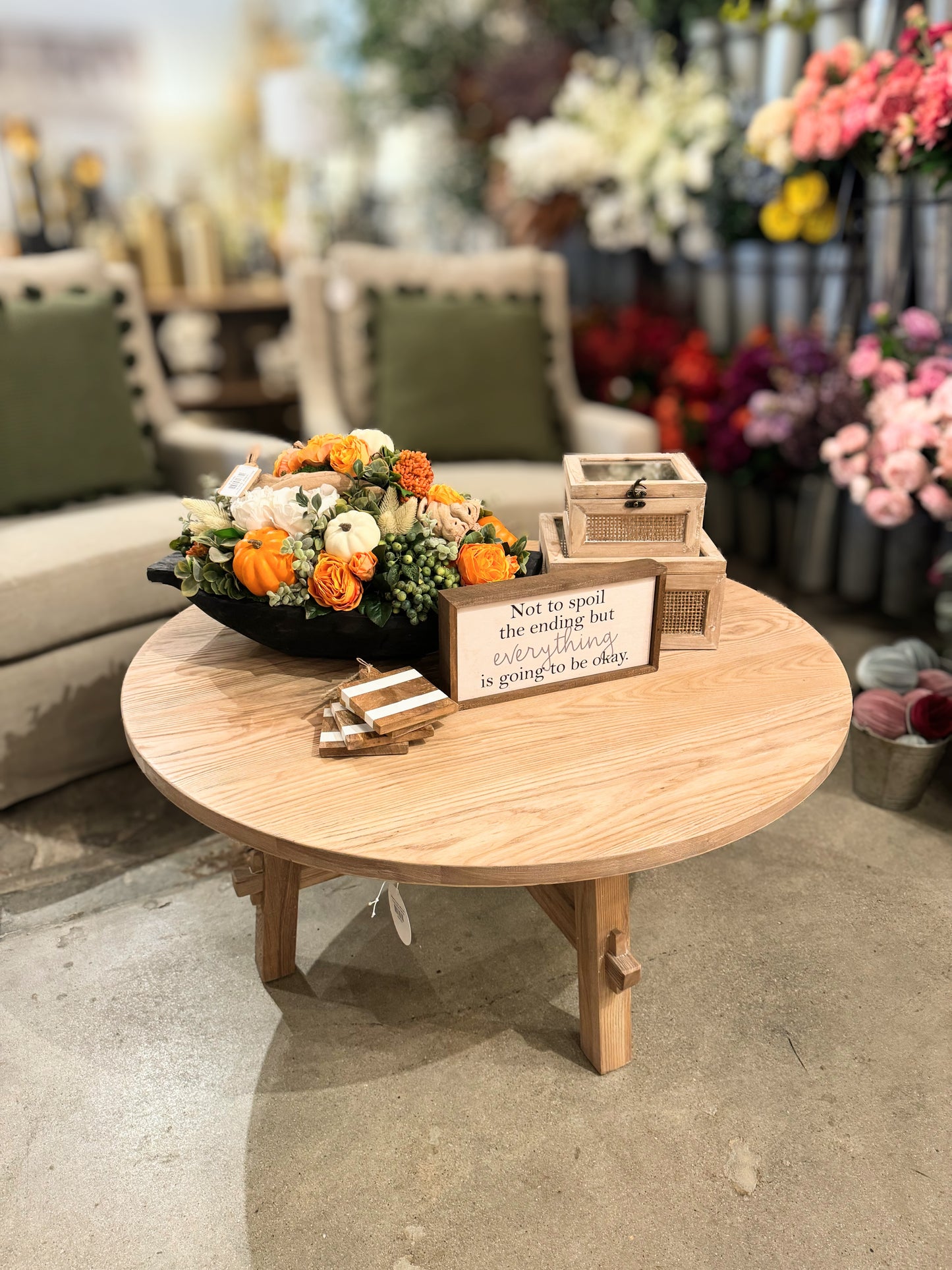 Elizabeth Wooden Coffee Table
