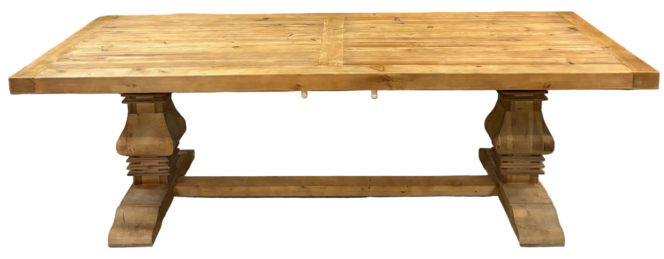 Elliot 8' Solid Elm Dining Table (Natural)