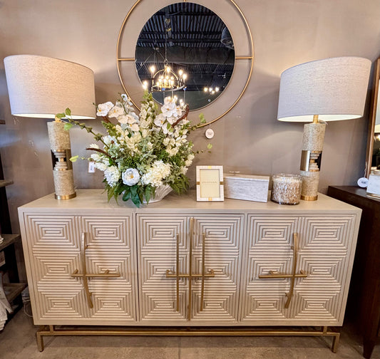 Lizzy Sideboard, Custom Cream