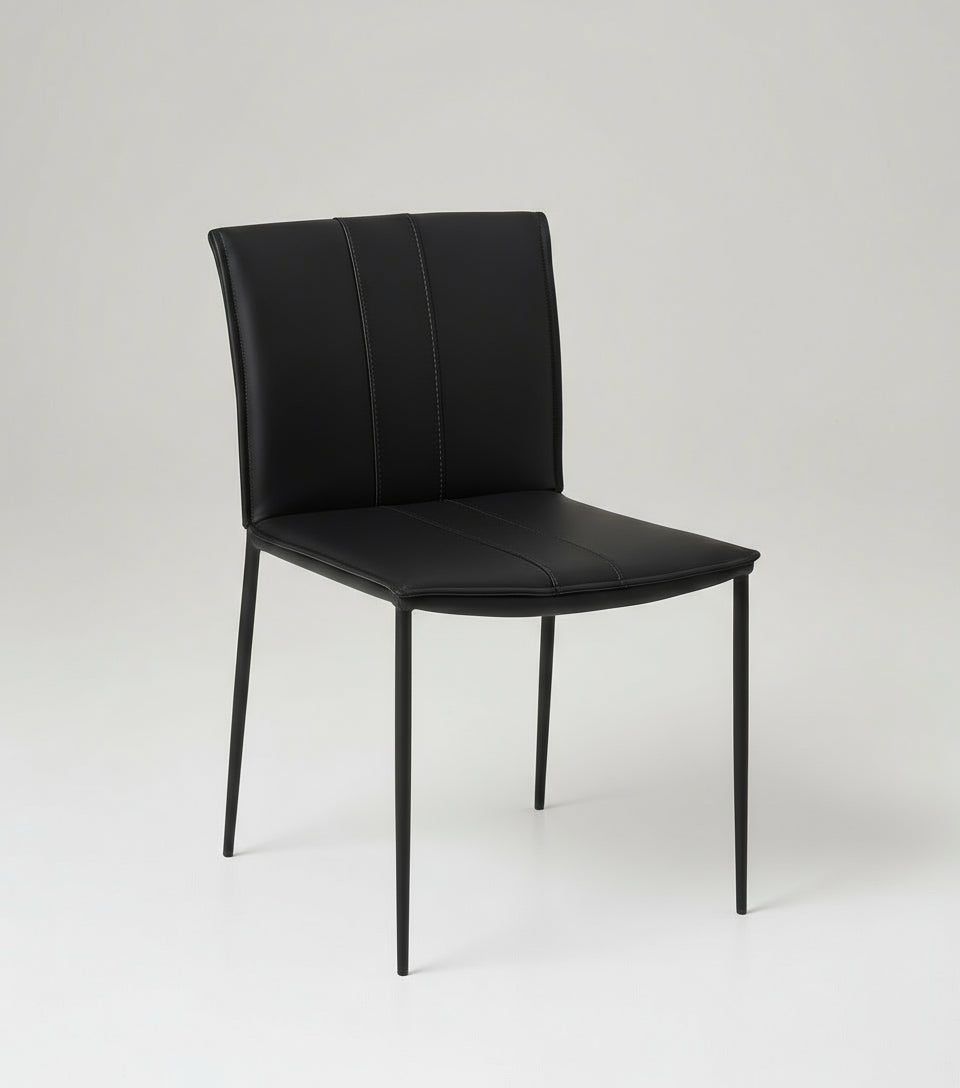 Hattie Dining Chair, Black