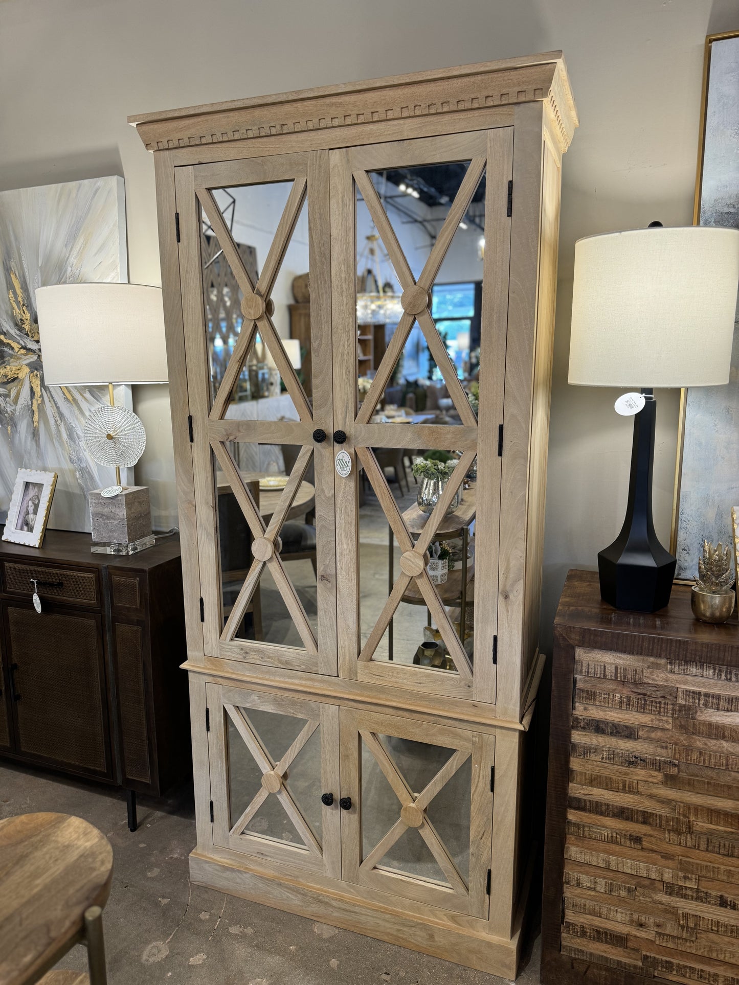 Gabriel Four Door Tall Cabinet