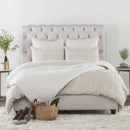 Doheney Standard King Bed, Oatmeal