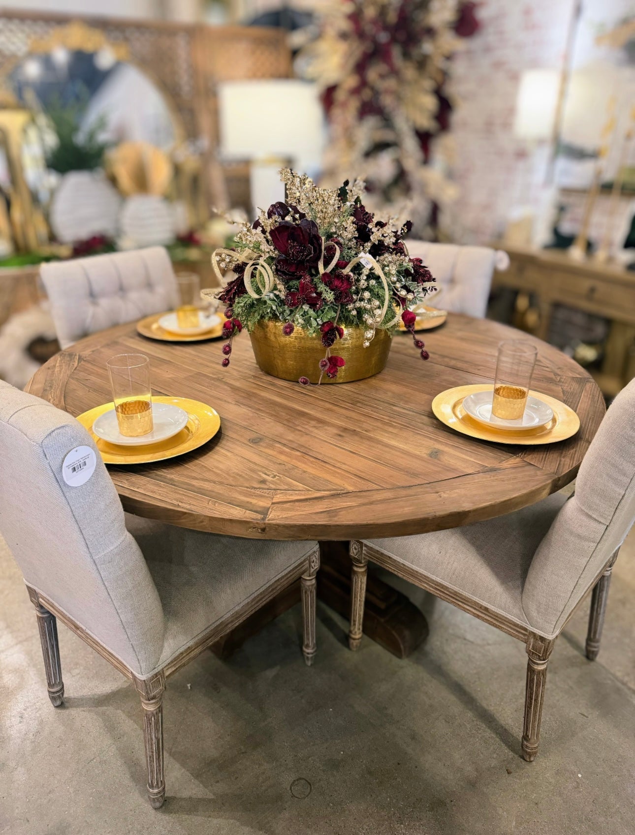 Stevie Round Dining Table (60")