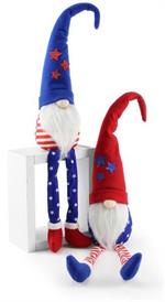 Sitting Patriotic Gnome (Various Styles)