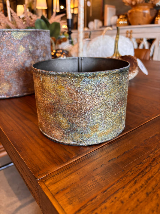 Rusted Iron Pot, Various Sizes