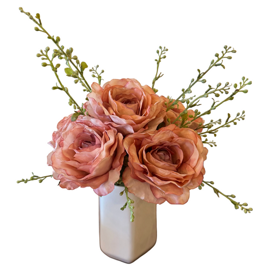 Valentine's Day Faux Floral Arrangement (Various Styles)