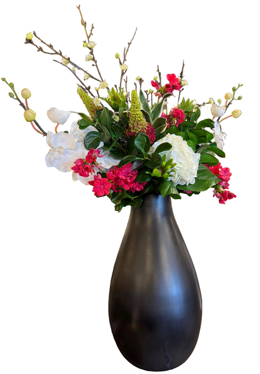 Tessa Custom Pink and White Floral