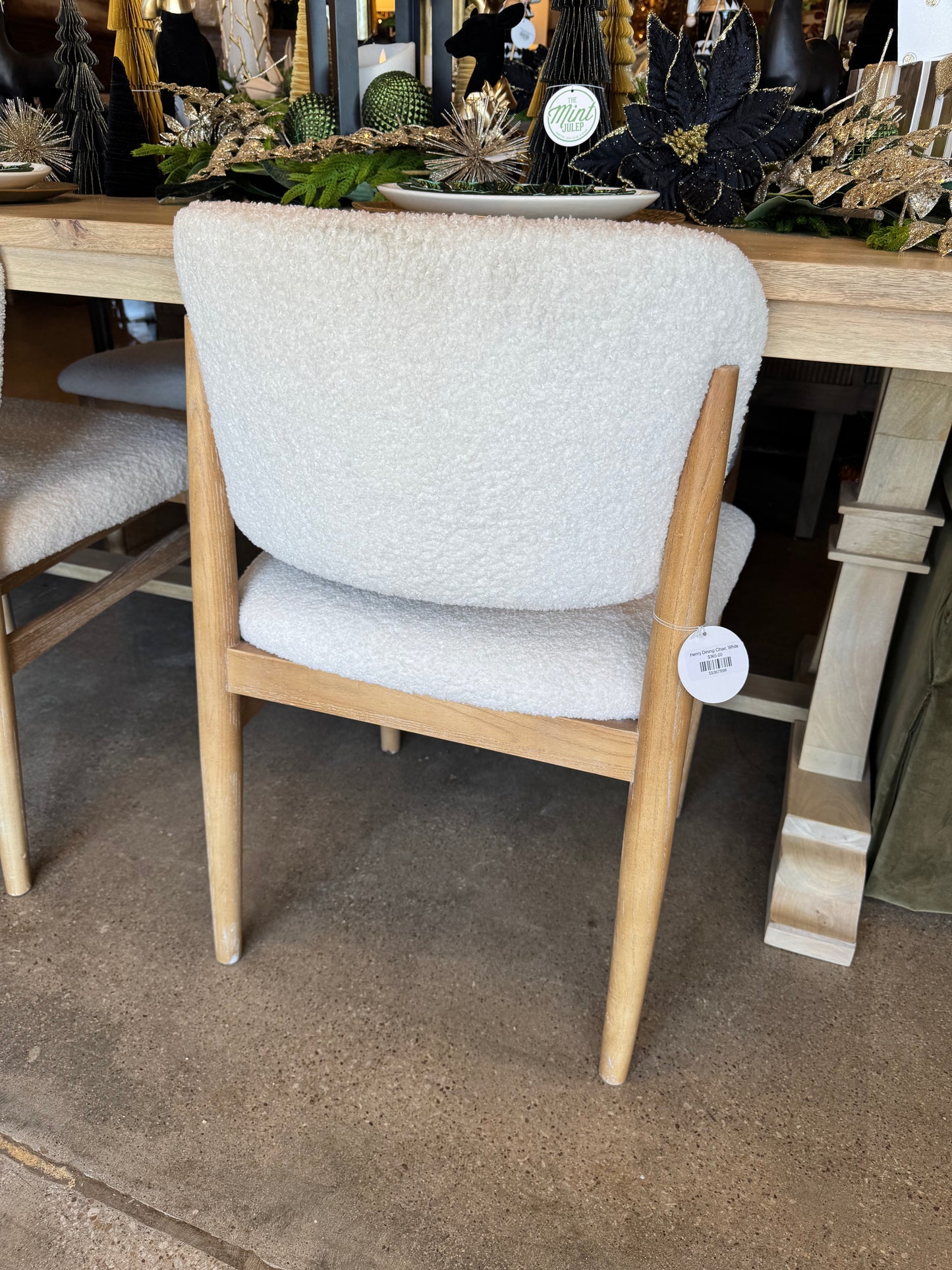 Henry Dining Chair, White