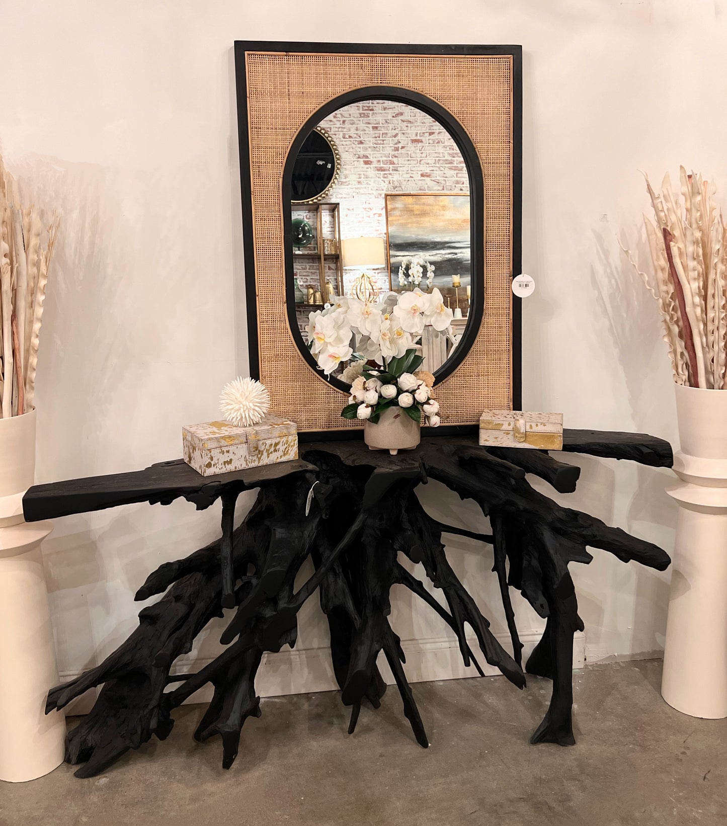 Batu Teak Root Console