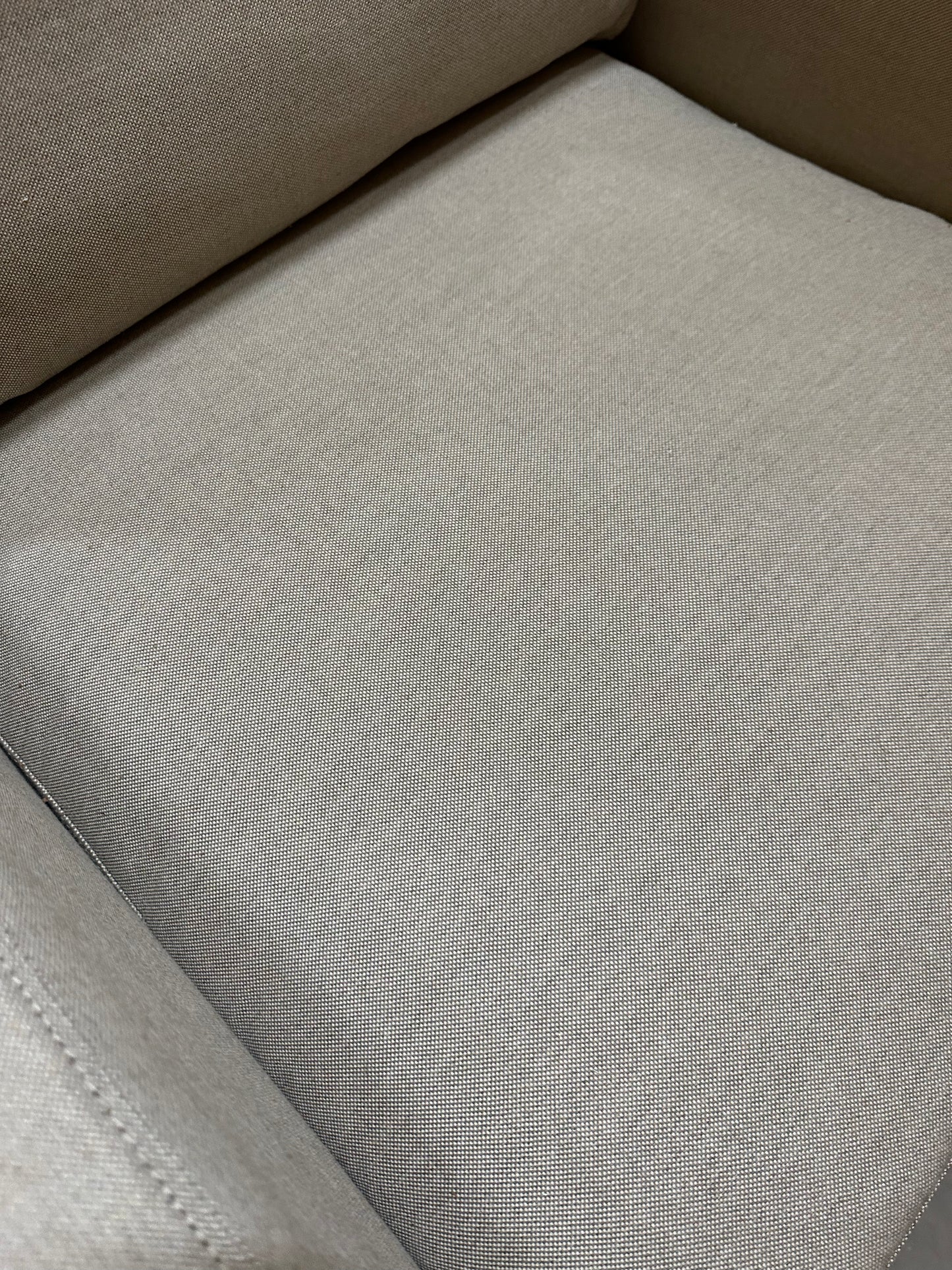 Bret Swivel Glider Chair, Taupe