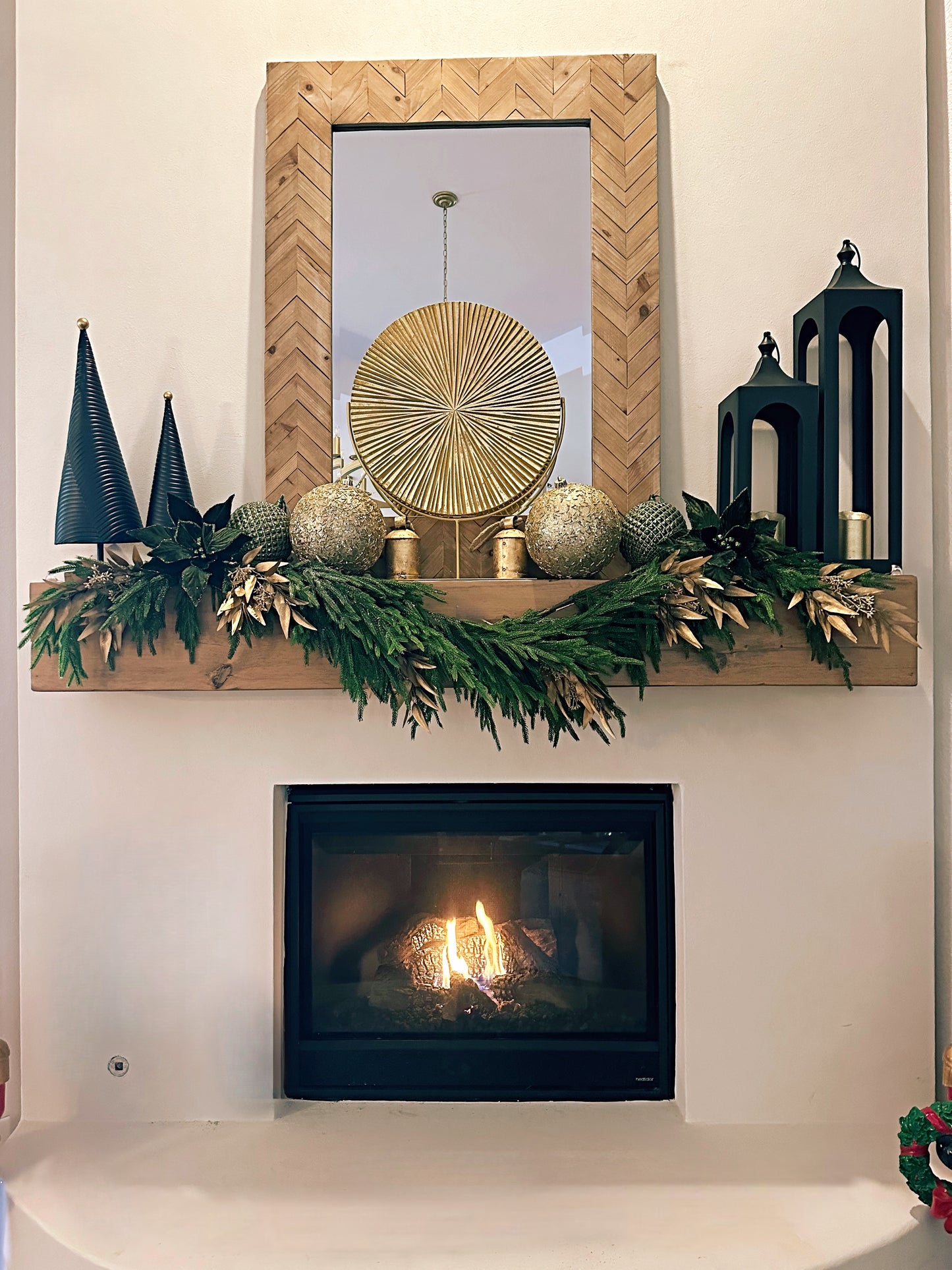 72" REAL TOUCH Noble Fir Garland